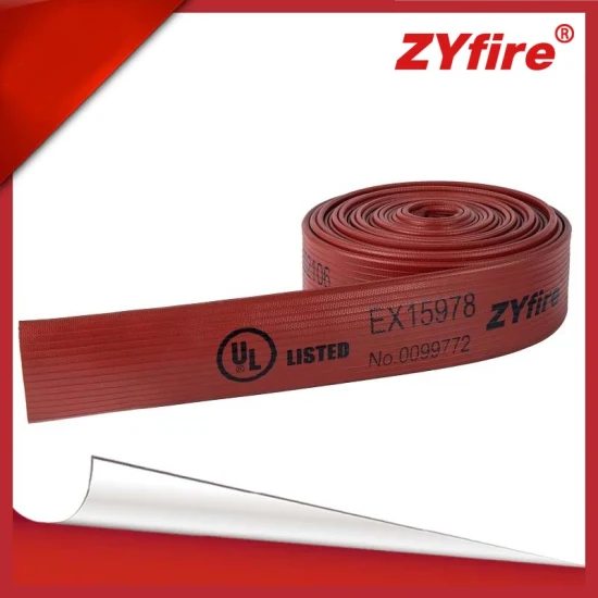 Zyfire Meets UL19 Listed Flexible Hose Red Double Rubber Hoses