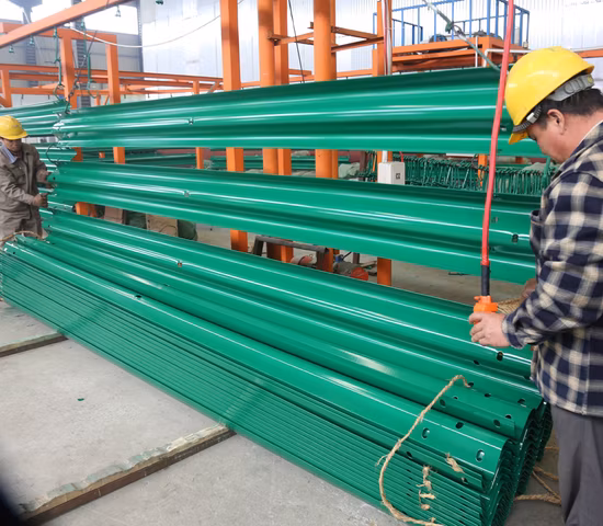 Road Safety Steel Barrier Highway Guard Rail Road W Beam Rails