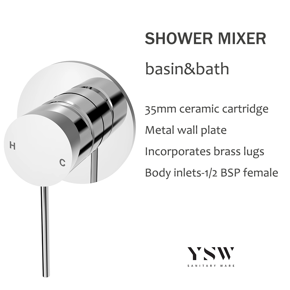 Hot Selling Hidden Water Tap Shower Mixer Faucet Chrome Diverter Shower