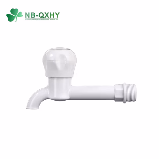 1/2" 3/4 " Inch Plastic PVC Tap Bathroom Kitchen Water Outdoor ABS PP Bibcock Faucet