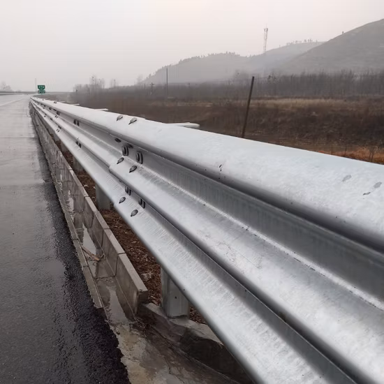 Road Safety Steel Barrier Highway Guard Rail Road W Beam Rails