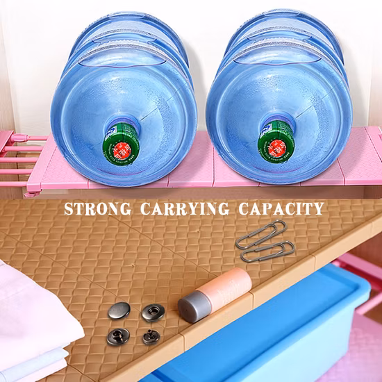 3-Tier Expendable Organizer Storage Cabinet Holder Shelf