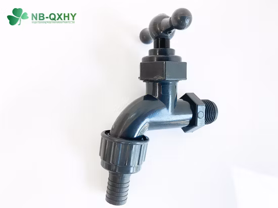 1/2" 3/4 " Inch Plastic PVC Tap Bathroom Kitchen Water Outdoor ABS PP Bibcock Faucet