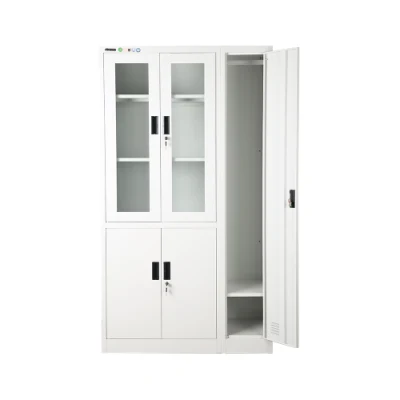 Whole Sale Price Medical / Laboratory File Cabinet Glass Door Storage
