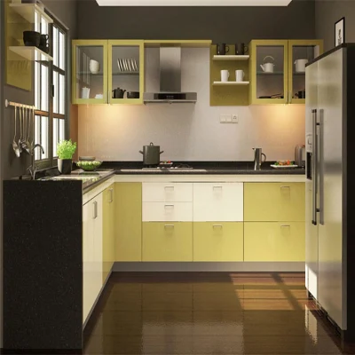 Modern Design Modular Customized Kitchen Cabinets with Sink