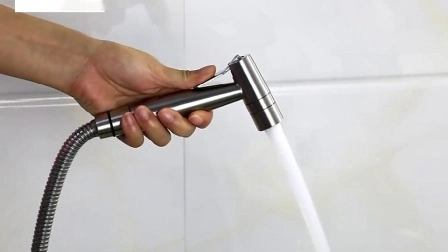 Unique Sell Premium Bathroom Handheld Stainless Steel Brushed Nickel Water Diaper Bidet